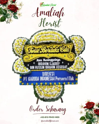 Papan Bunga Duka di Cibolang Kaler