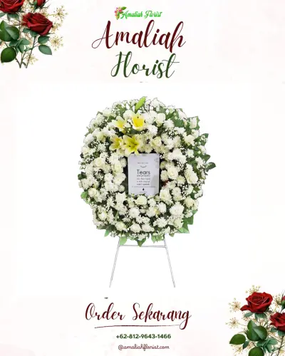 Krans Bunga Duka Cita di Cibolang Kaler
