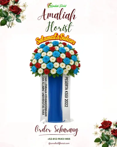Standing Flower di Cibolang Kaler